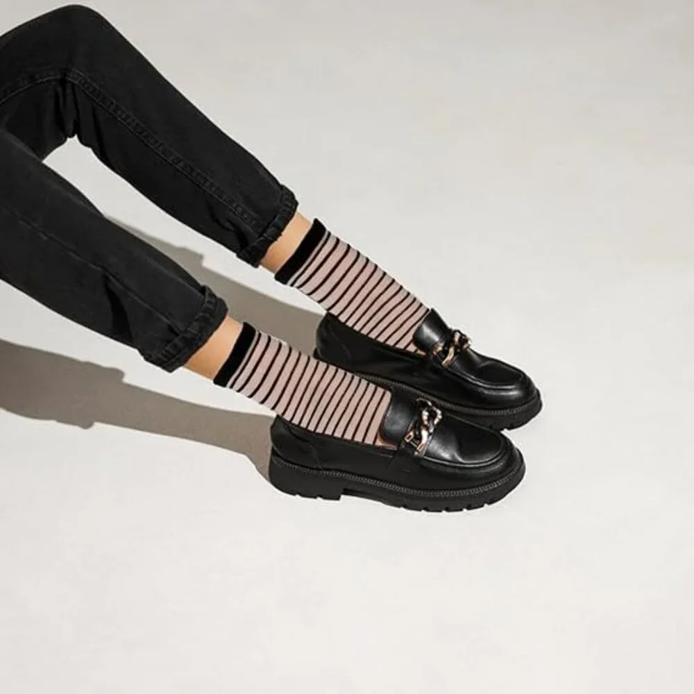 Women's Sheer Socks‎ 5 different Pairs